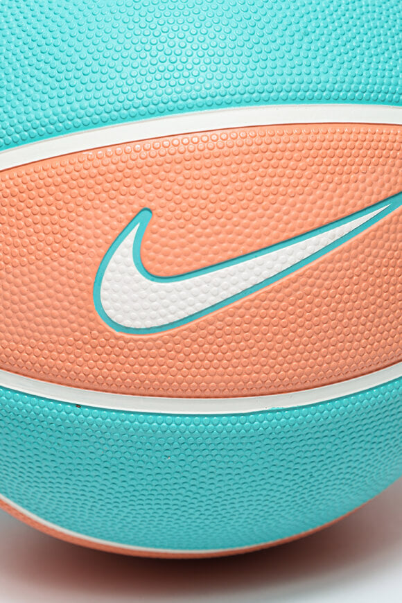 Skills Mini Basketball - Apricot Agate + Washed Teal + White