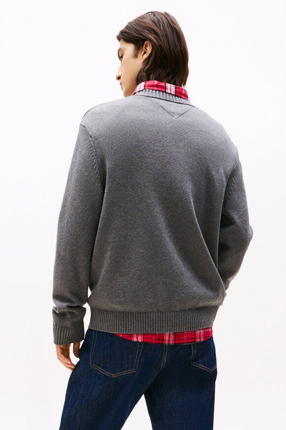 Feinstrickpullover - Dark Grey Heather