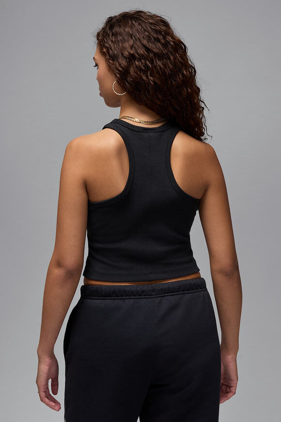 Canotta a coste - Nero