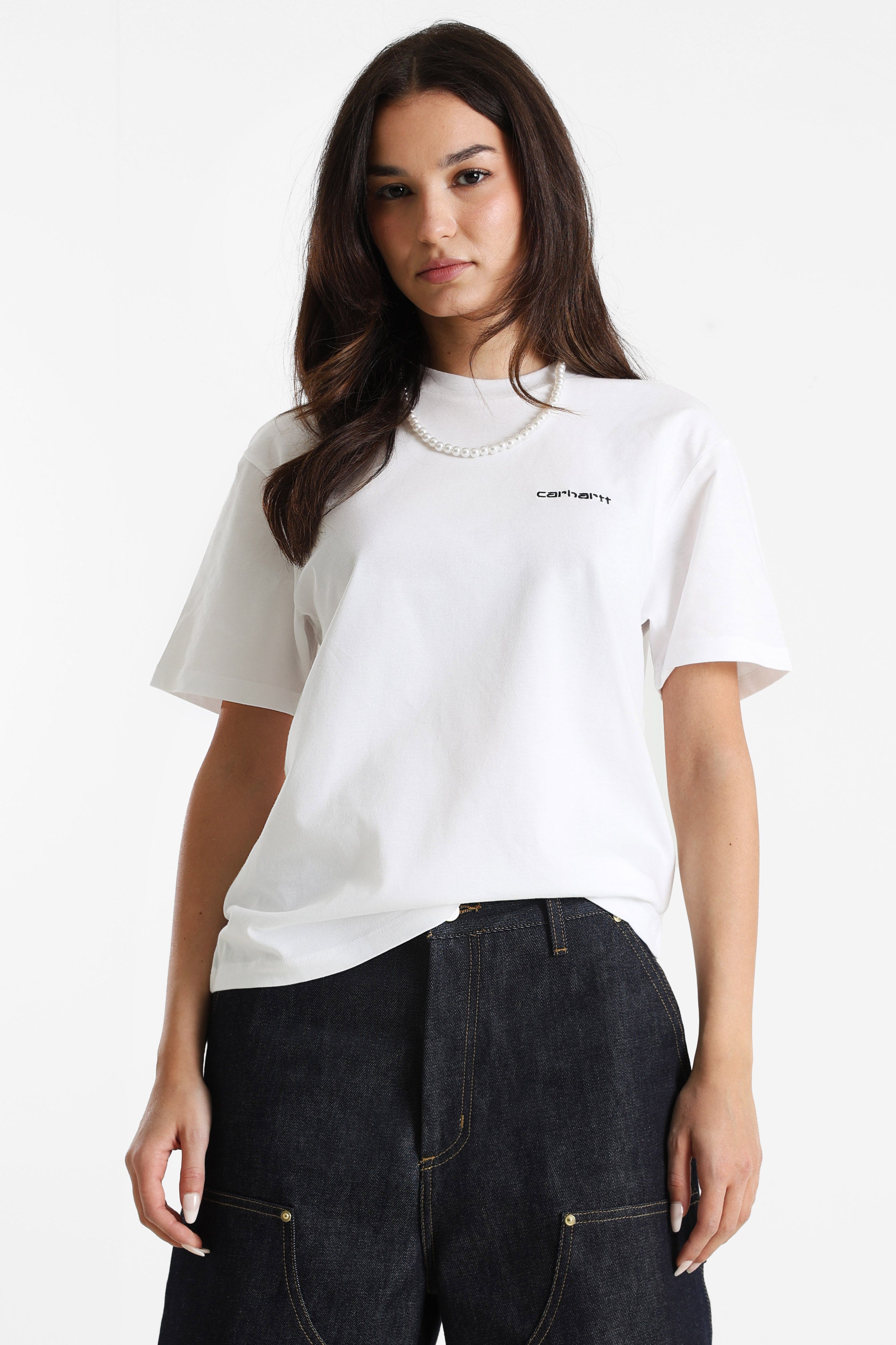 Embroidery T-Shirt - White