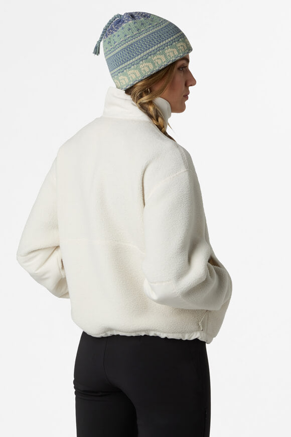 Yumiori Off-Peak Fleecejacke - White Dune