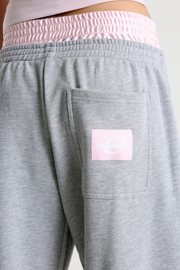 Wide leg sweatpants - gray
