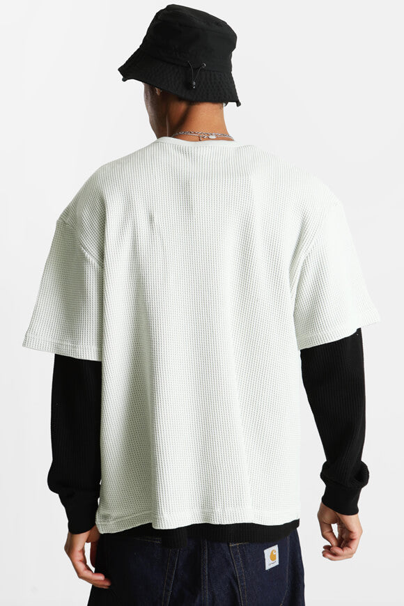 T-Shirt en tissu gaufré - Dawn Blue