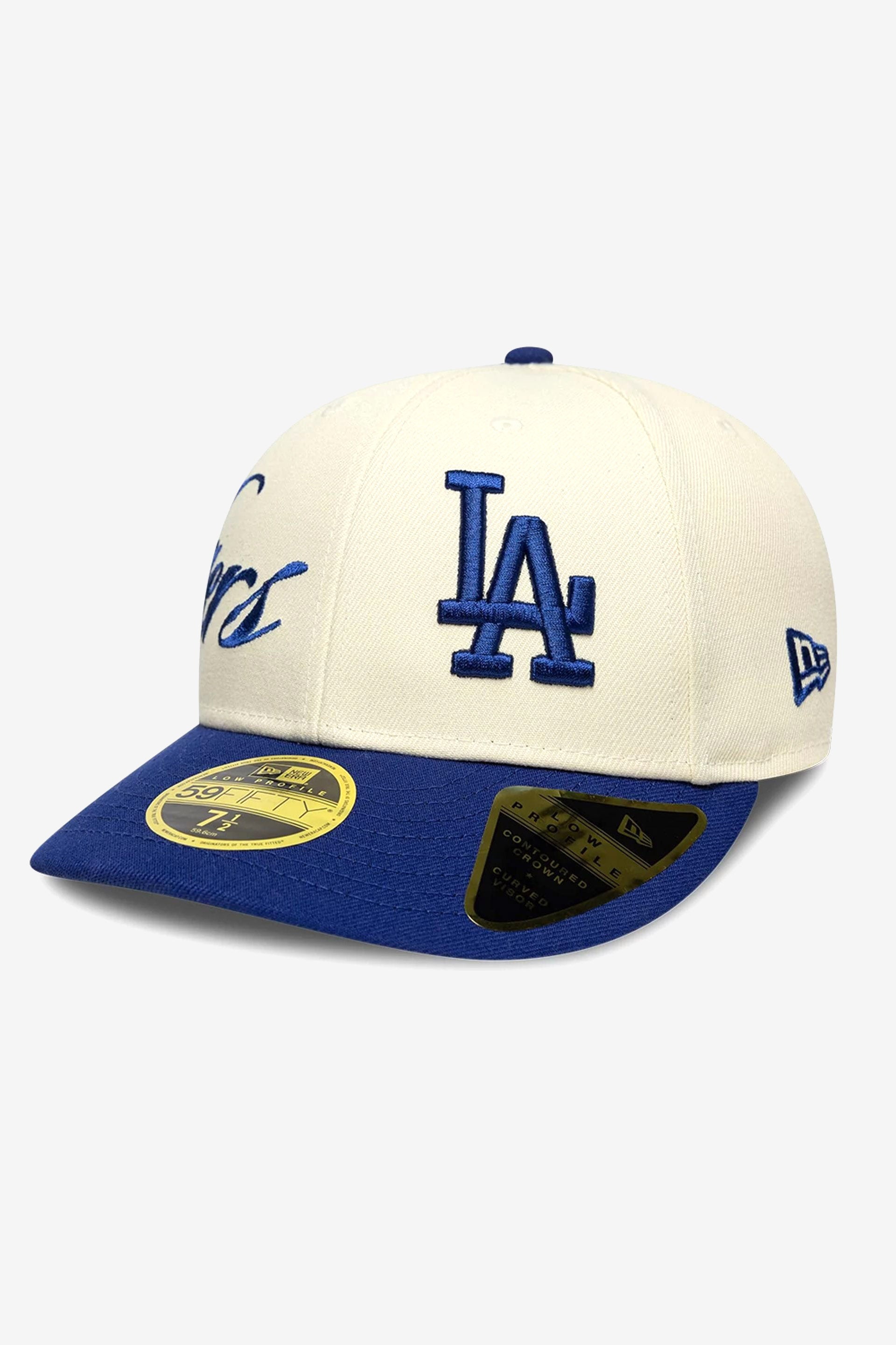Casquette 59fifty - Light Beige + Royal