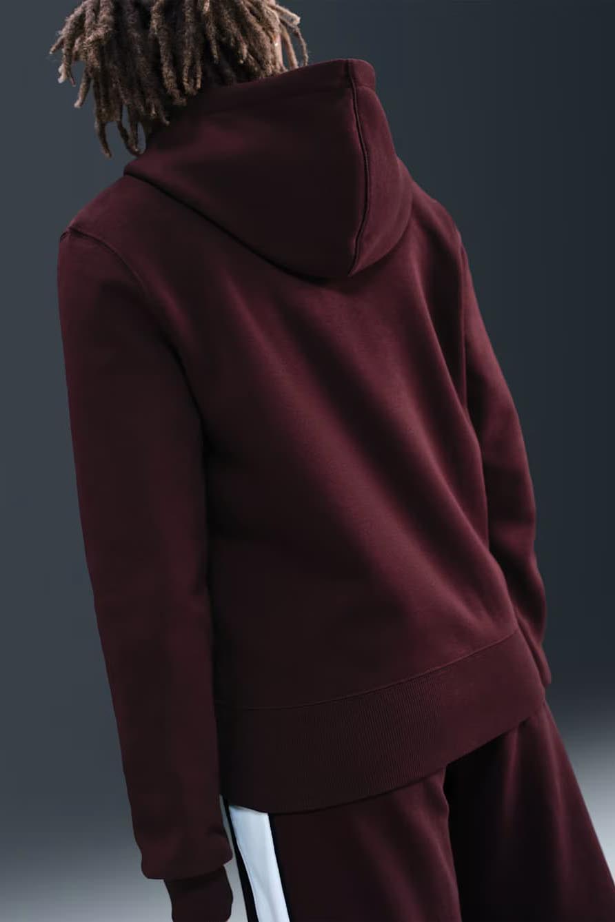 Kapuzensweatjacke - Burgundy Crush