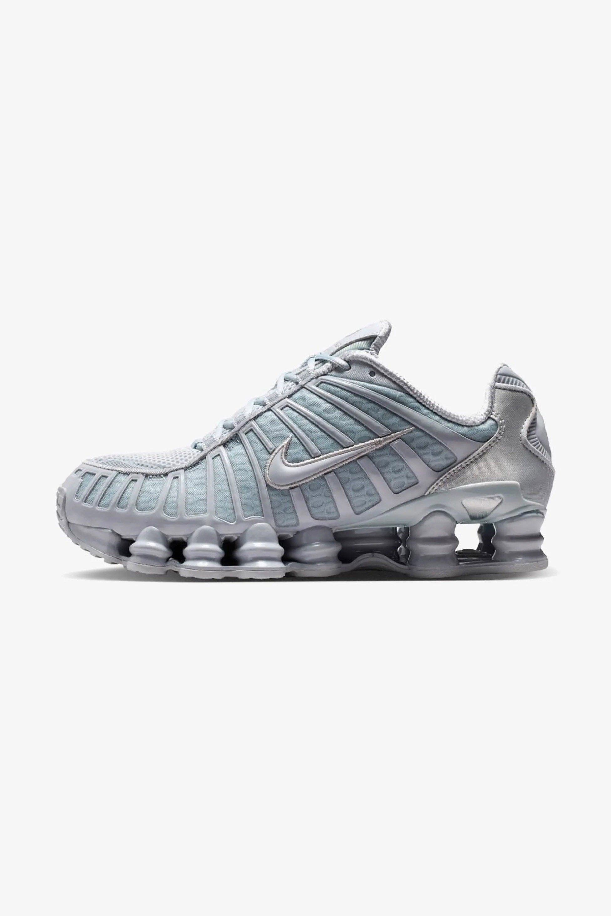Shox TL sneakers - Wolf Grey + Metallic Silver