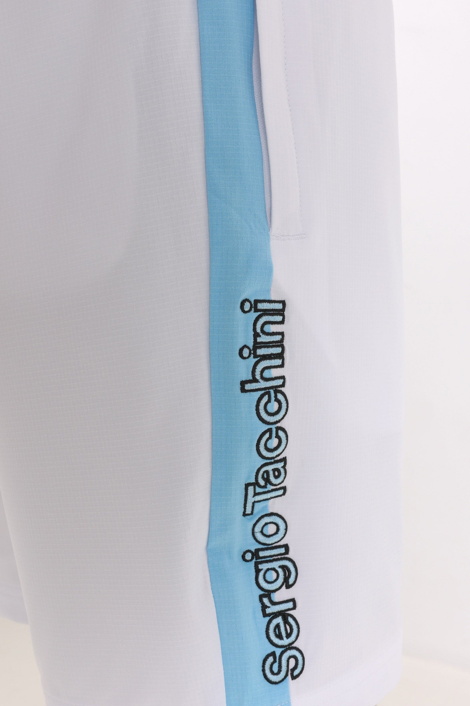 Pantaloncini da tuta Goccla - White + Baltic Sea