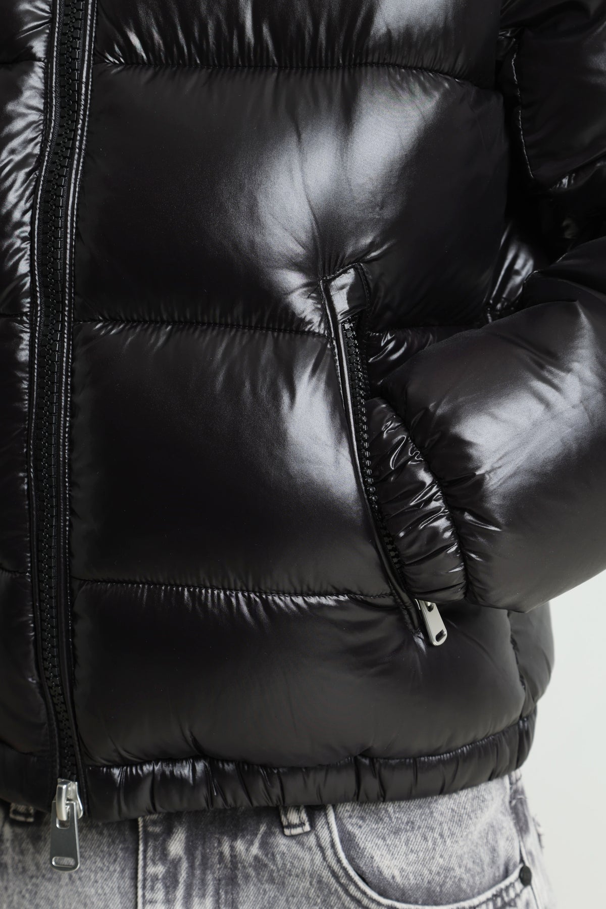 Pufferjacke - Schwarz