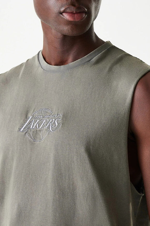 Tank top - Dark Olive Washed