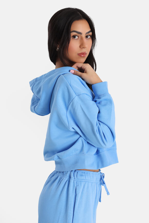 Oversize hooded sweatshirt - University Blue