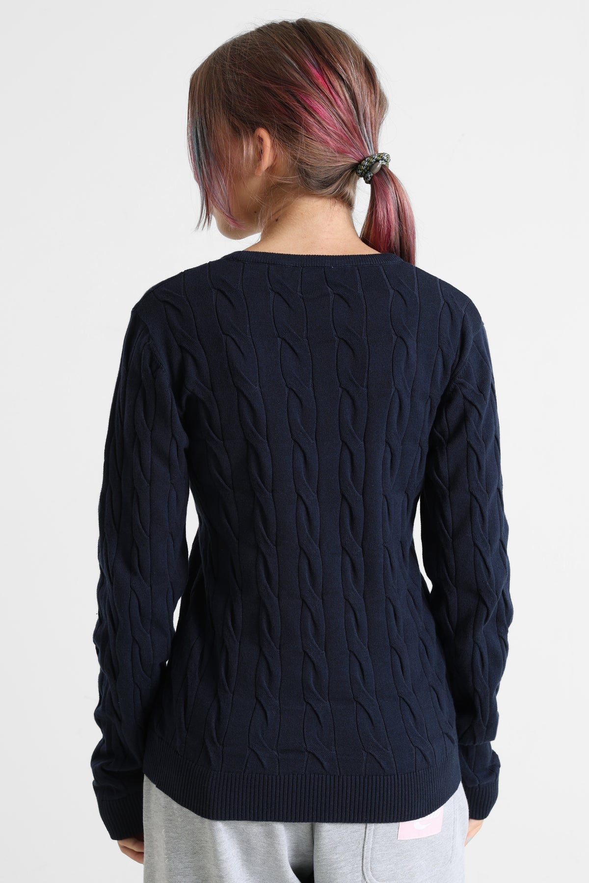 Mila maglione in maglia fine - Navy