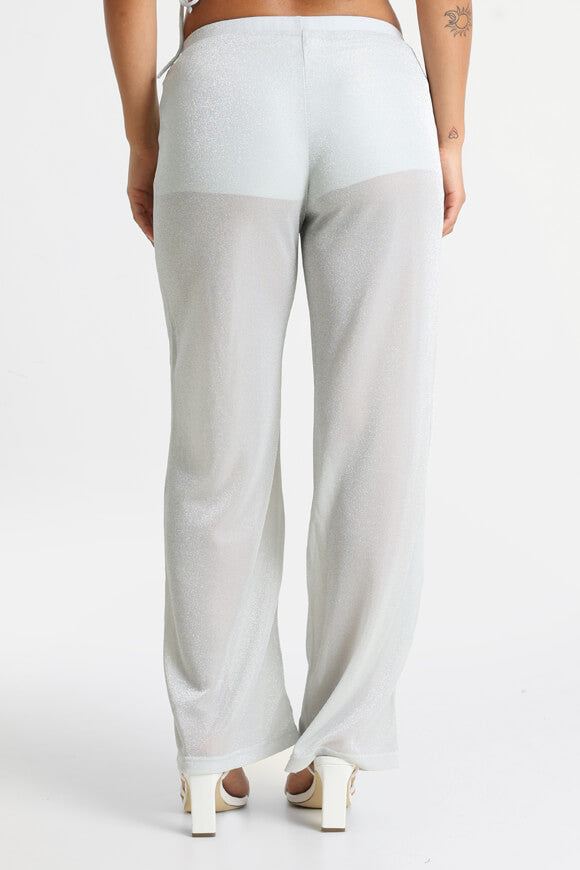 Glitter pants - silver