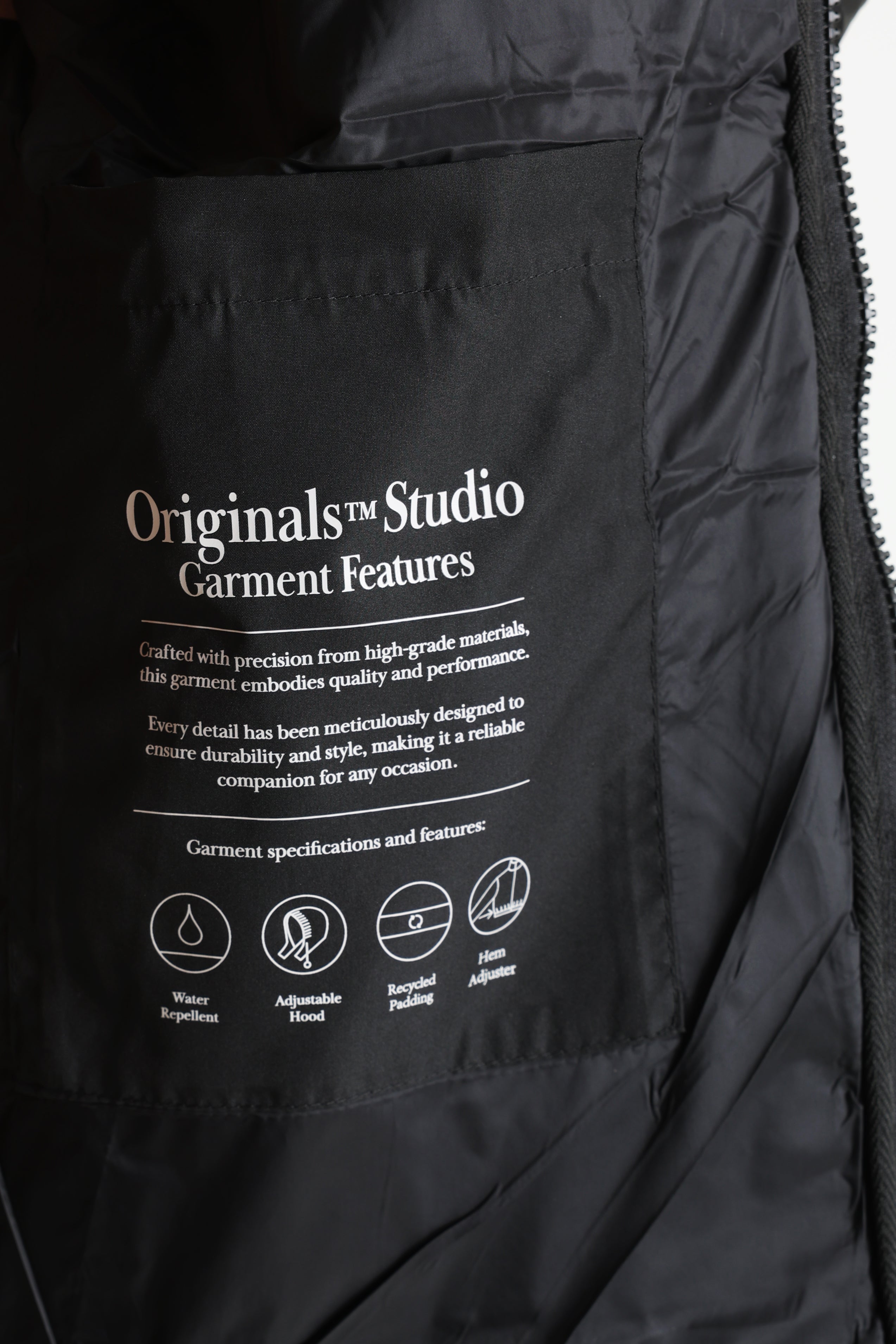 JORNORREBRO lightweight quilted jacket - Black