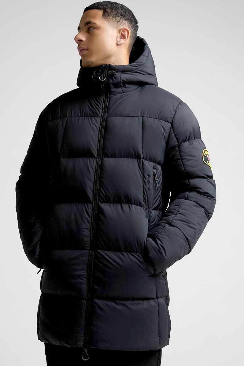Morritarro cappotto trapuntato - Black