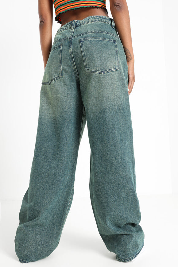 Baggy Fit Jeans - Blau