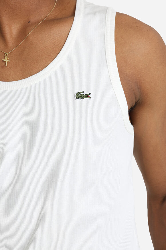 Geripptes Tanktop - Flour