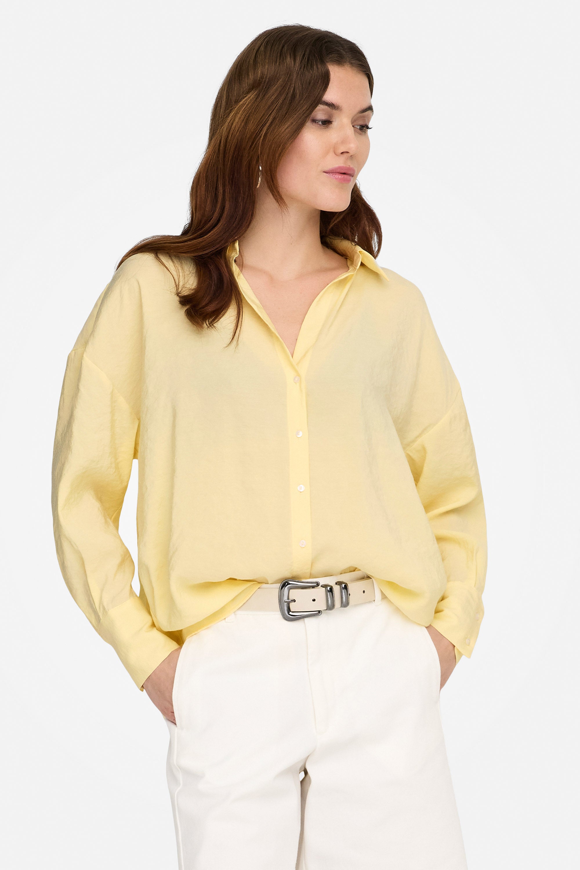 ONLZAZIMA Hemd - Double Cream