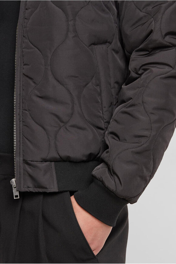 Leichte Bomberjacke - Black