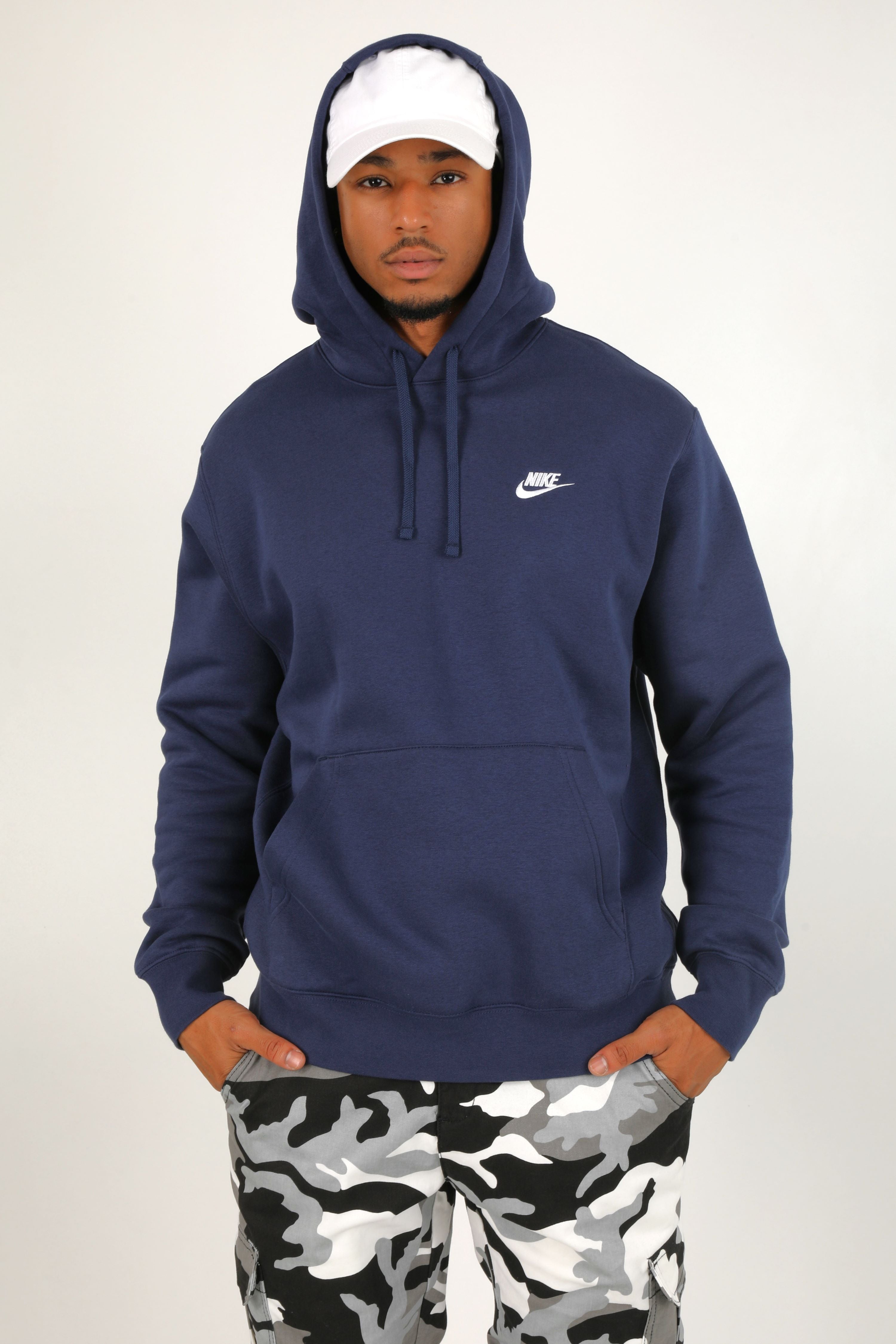 Sportswear Club Fleece Kapuzensweatshirt - Navy
