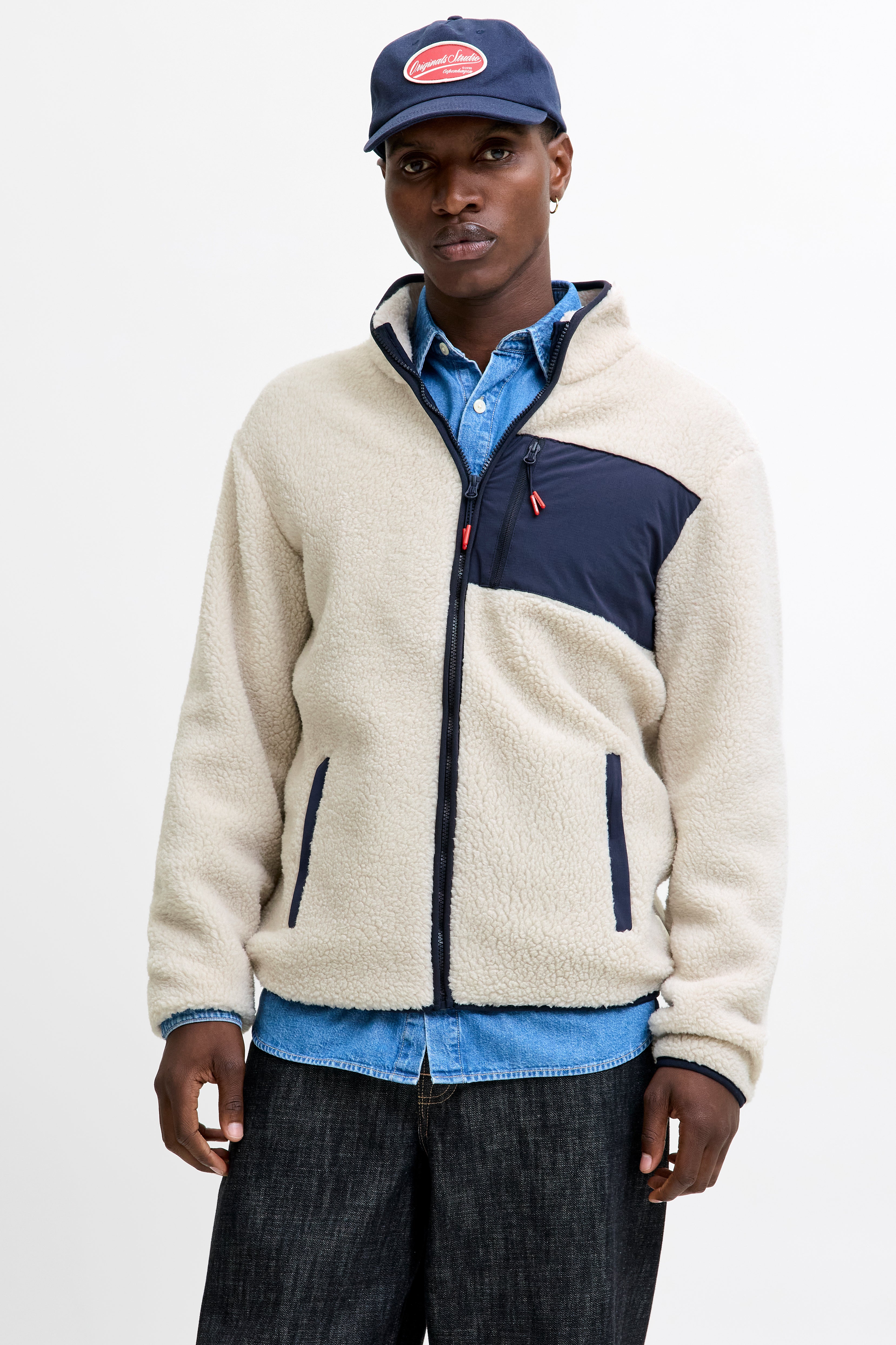 JJTHATCHER veste en polaire - Moonbeam