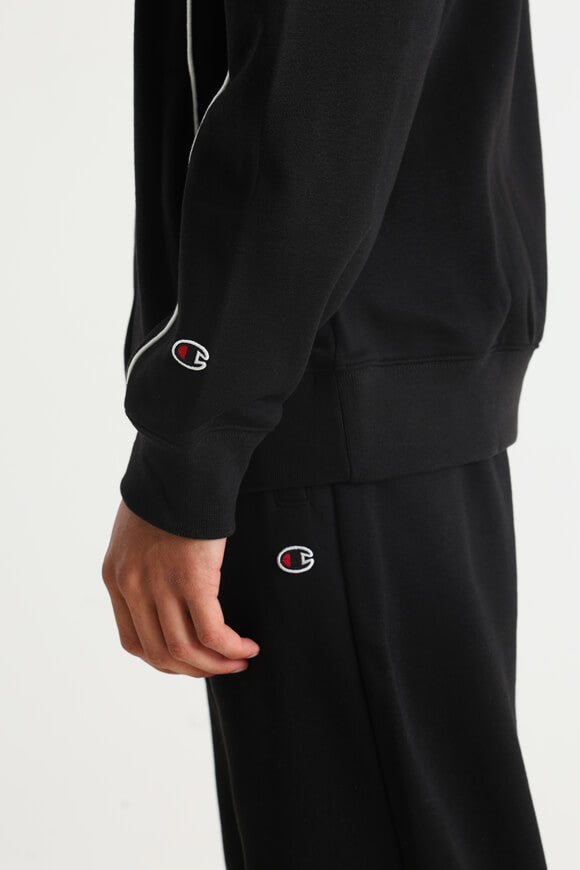 Zip-up sweatshirt - Black