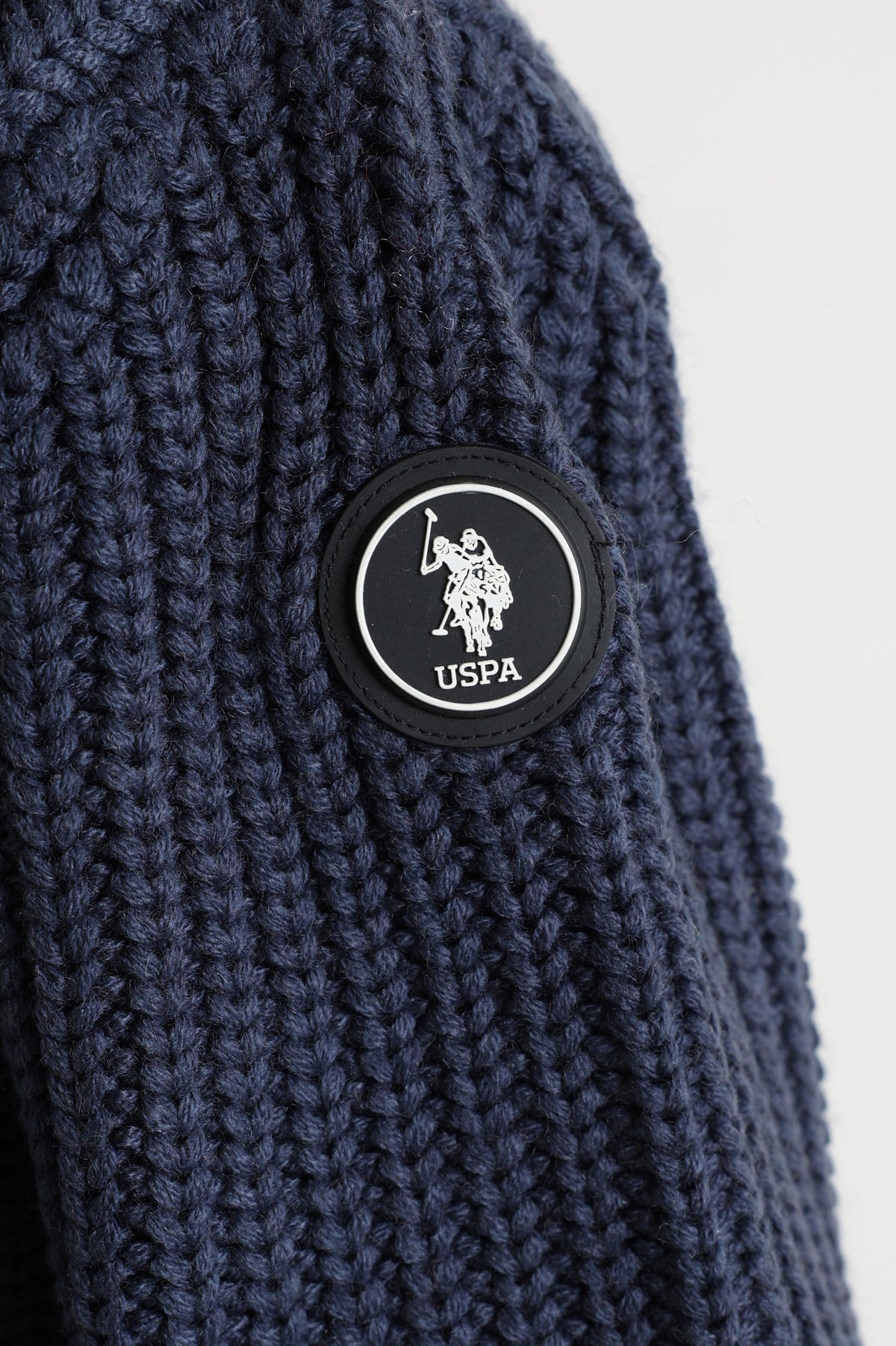 Crest Strickjacke  - Navy