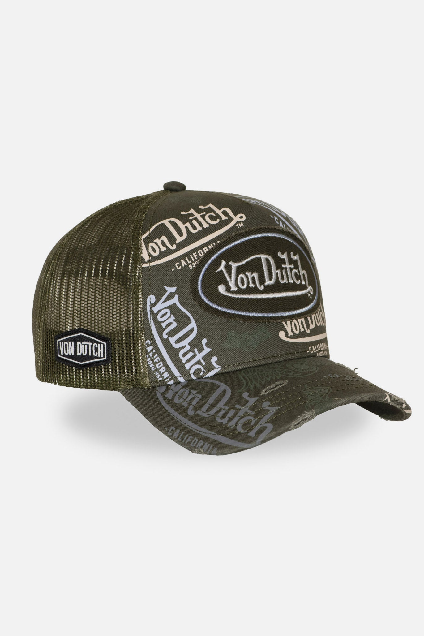 Casquette trucker / snapback - Olive