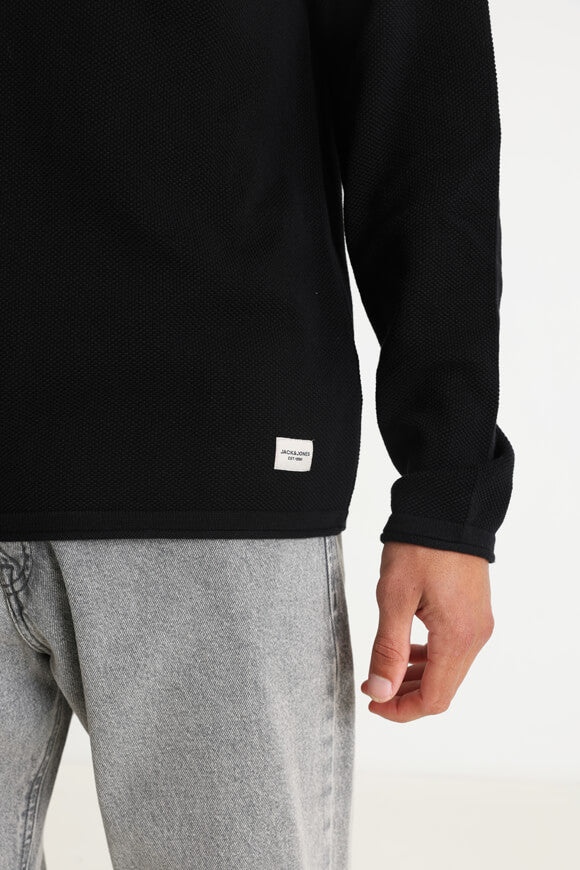 Ehill pull en tricot fin - Black