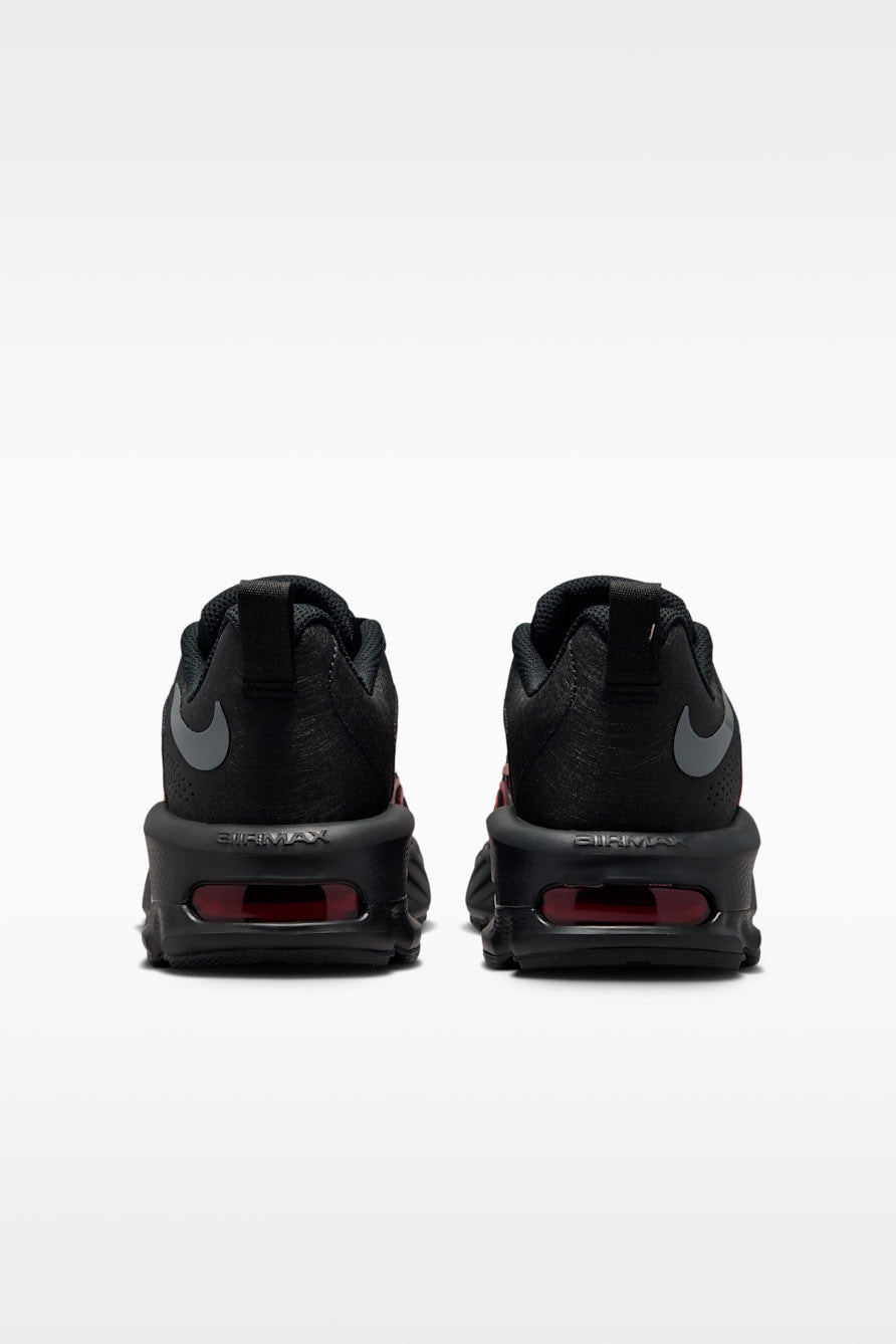 Air Max Fire Sneaker - Black + Smoke Grey + Picante Red