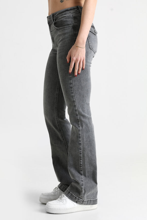 Bootcut Jeans - Grey Denim