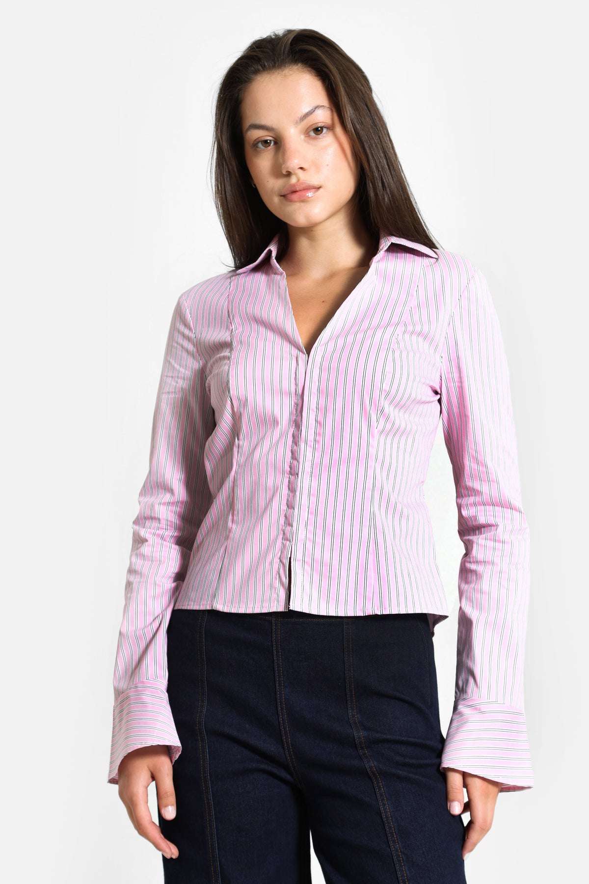 Camicia - Rosa + Bianco + Nero