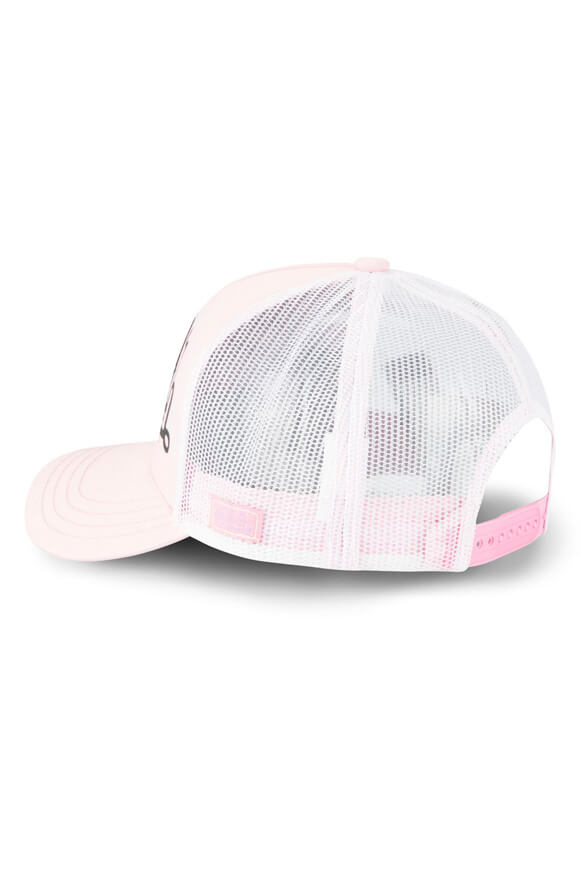 Trucker Cap / Snapback - Light Pink + White