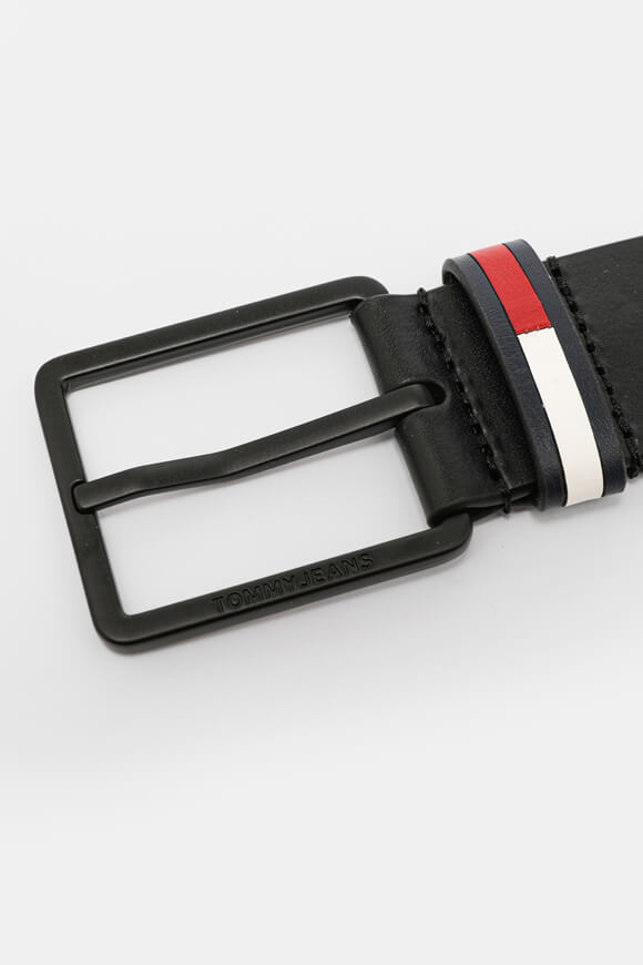 Cintura in pelle - Nero