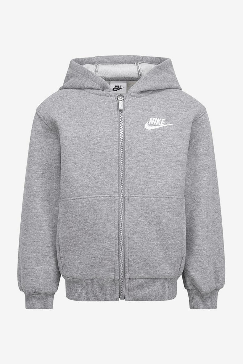 Kids Kapuzensweatjacke - Grey Heather