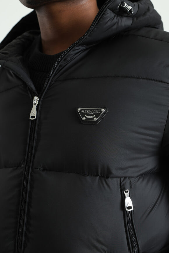Nevori puffer jacket - Jet Black