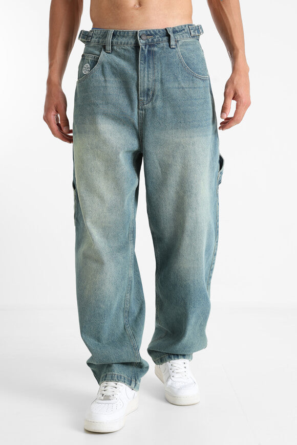 Extra Baggy Fit Jeans - Blue Denim
