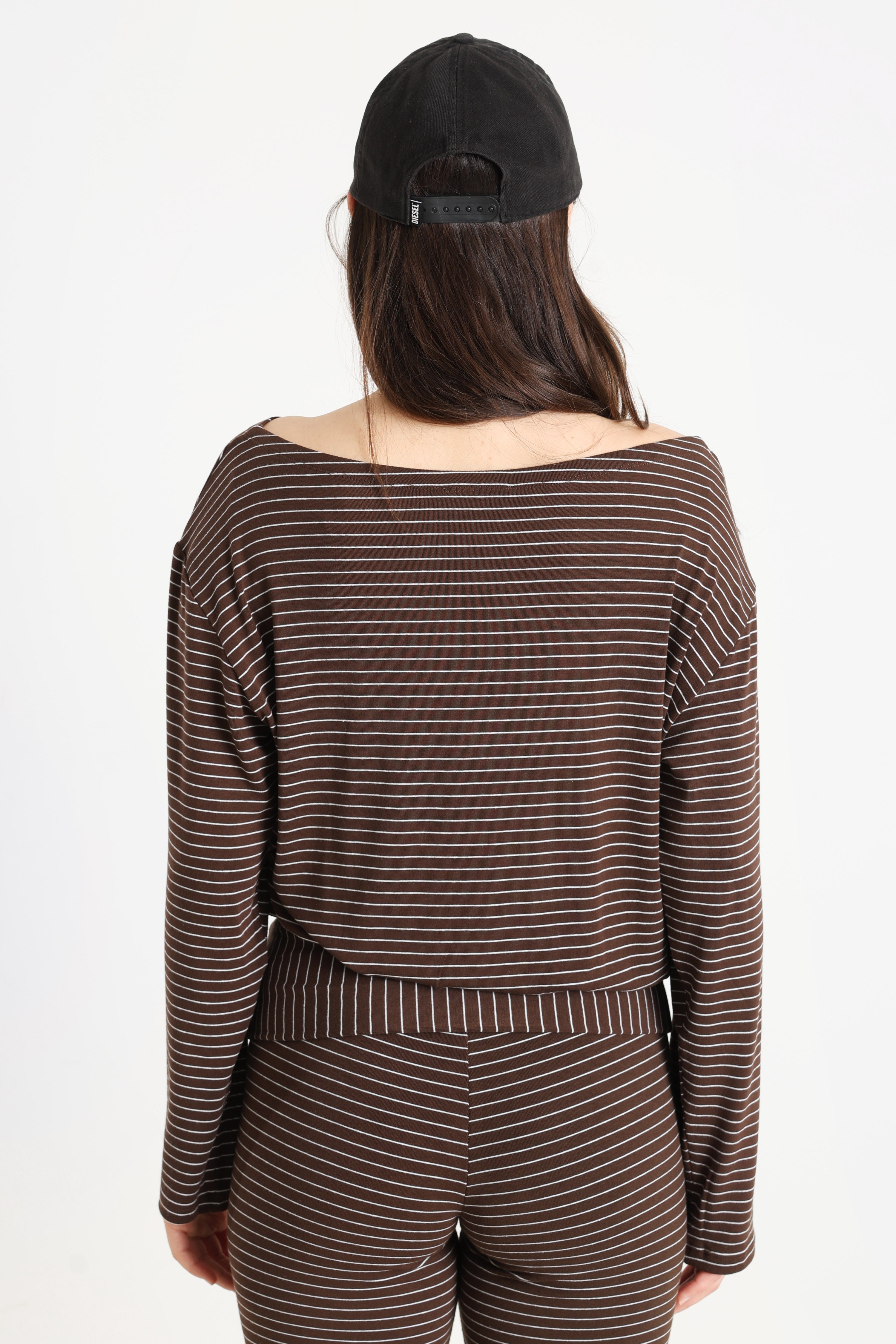 Langarmshirt - Braun