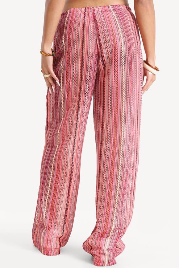 Pantaloni all'uncinetto - Rosa