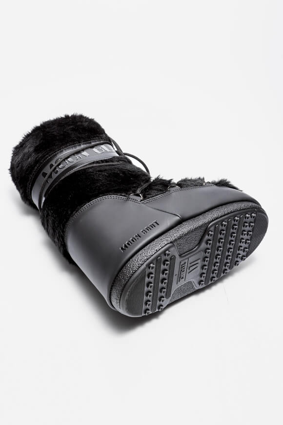 Icon faux fur snow boots - Black