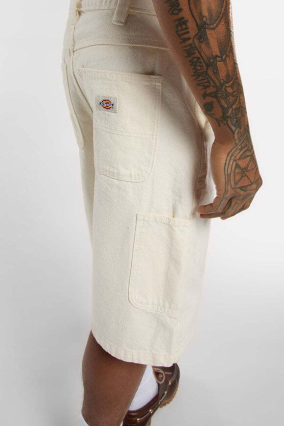 Madison Denim Shorts - Ecru