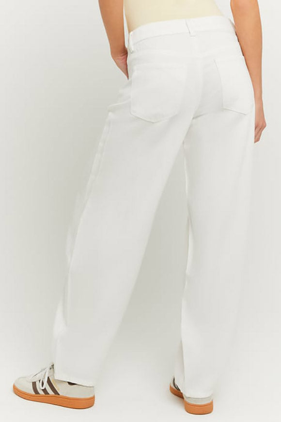 Barrel Fit Jeans - Offwhite