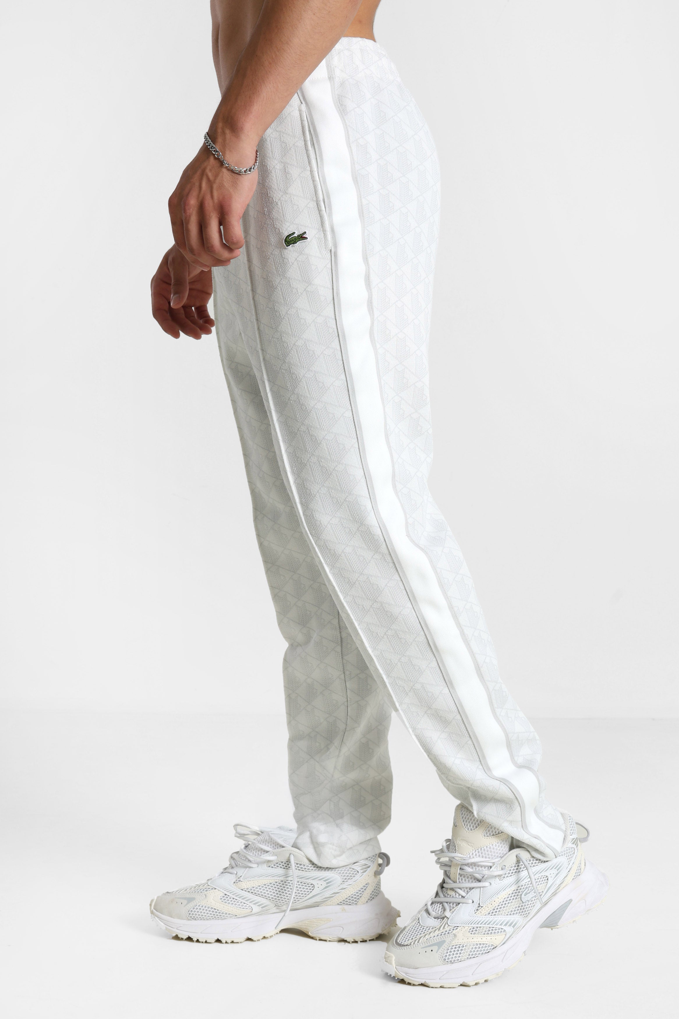 Sweatpants - Grey + White