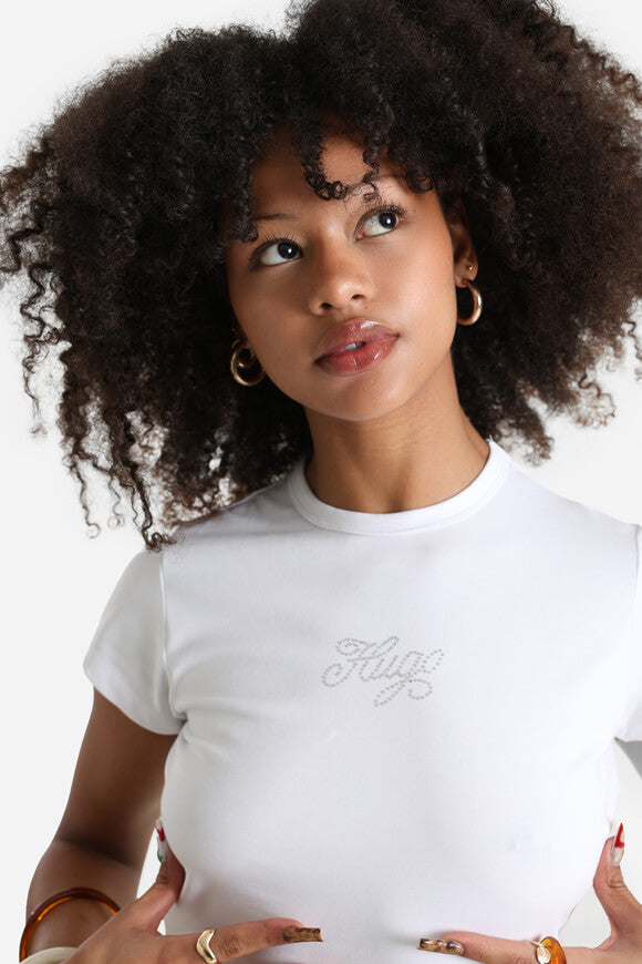 Dome Crop T-Shirt - White