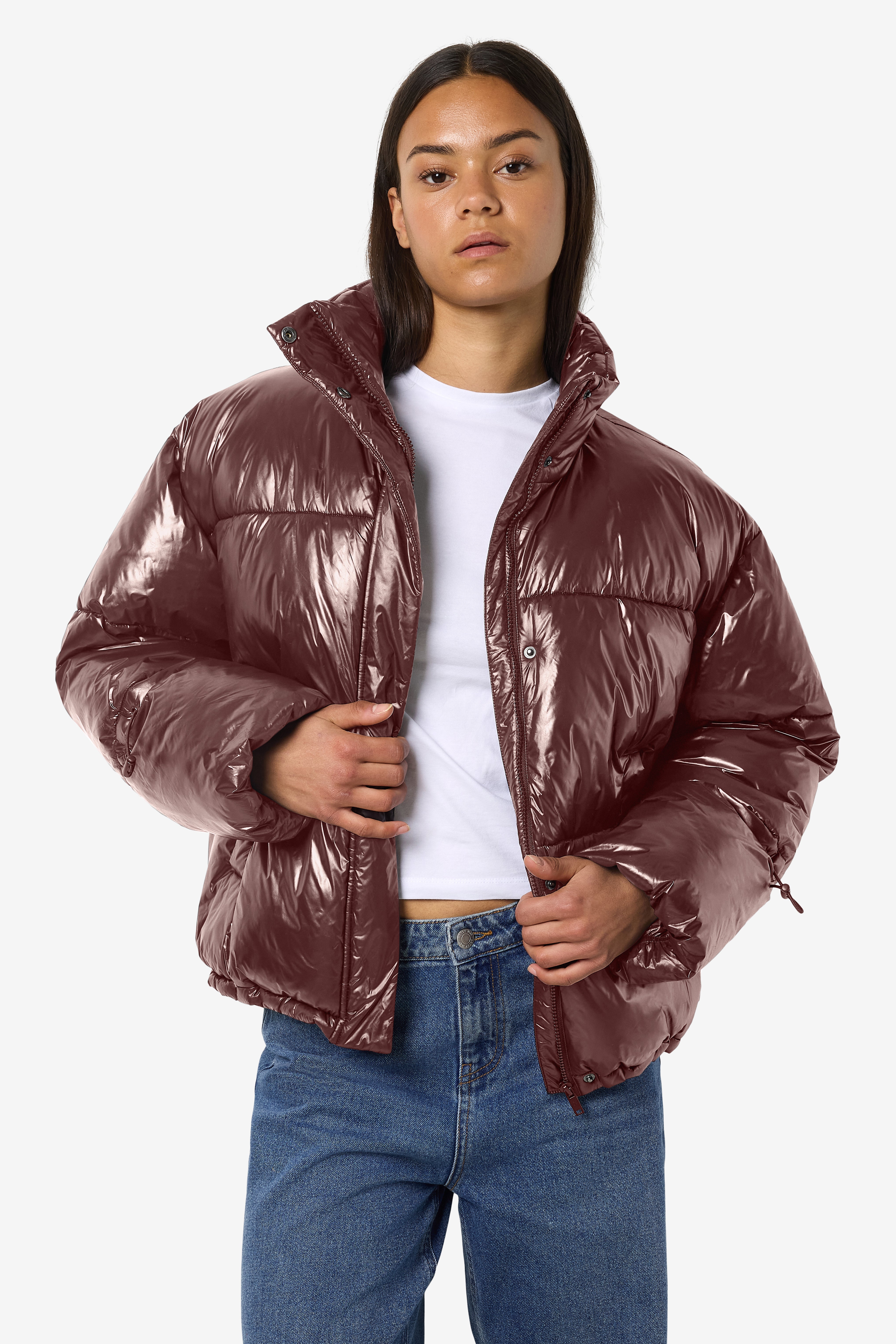 NMALLIE Veste tampon - French Roast