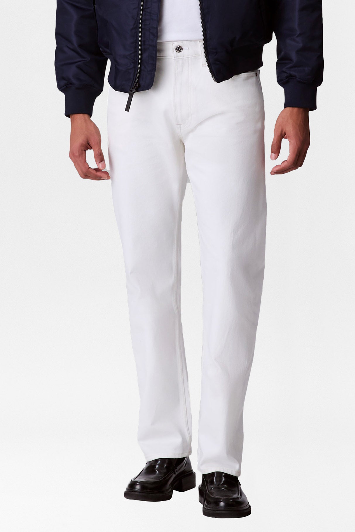 Straight Fit Jeans L32 - Chalk White