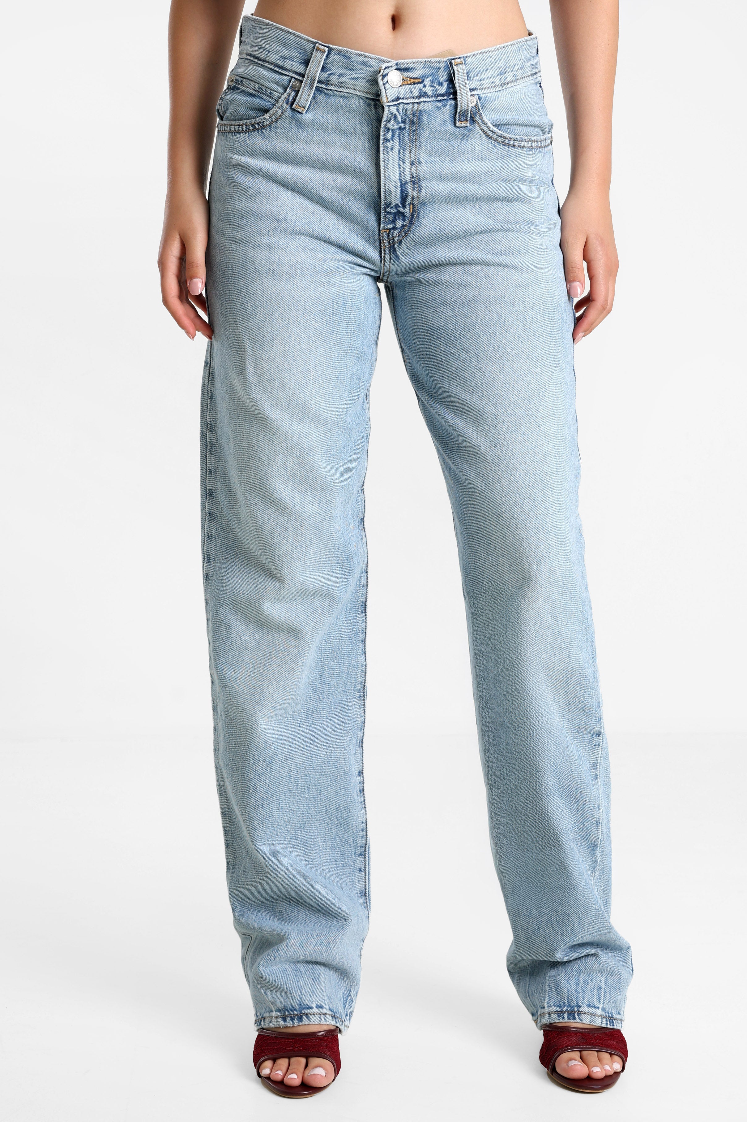 94 jean baggy fit L33 - Riveting