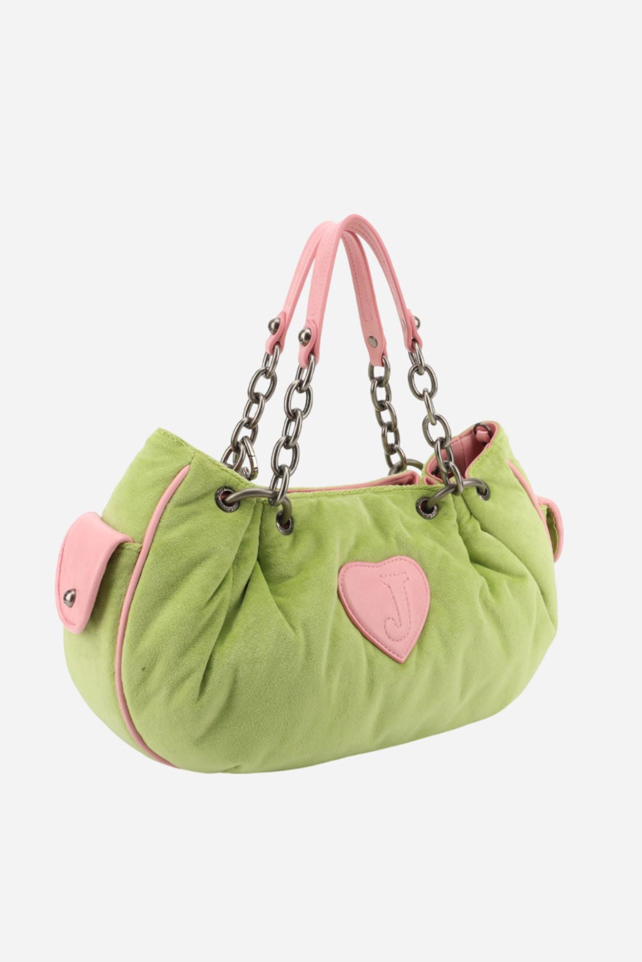 Sac à main en velours - Pistachio