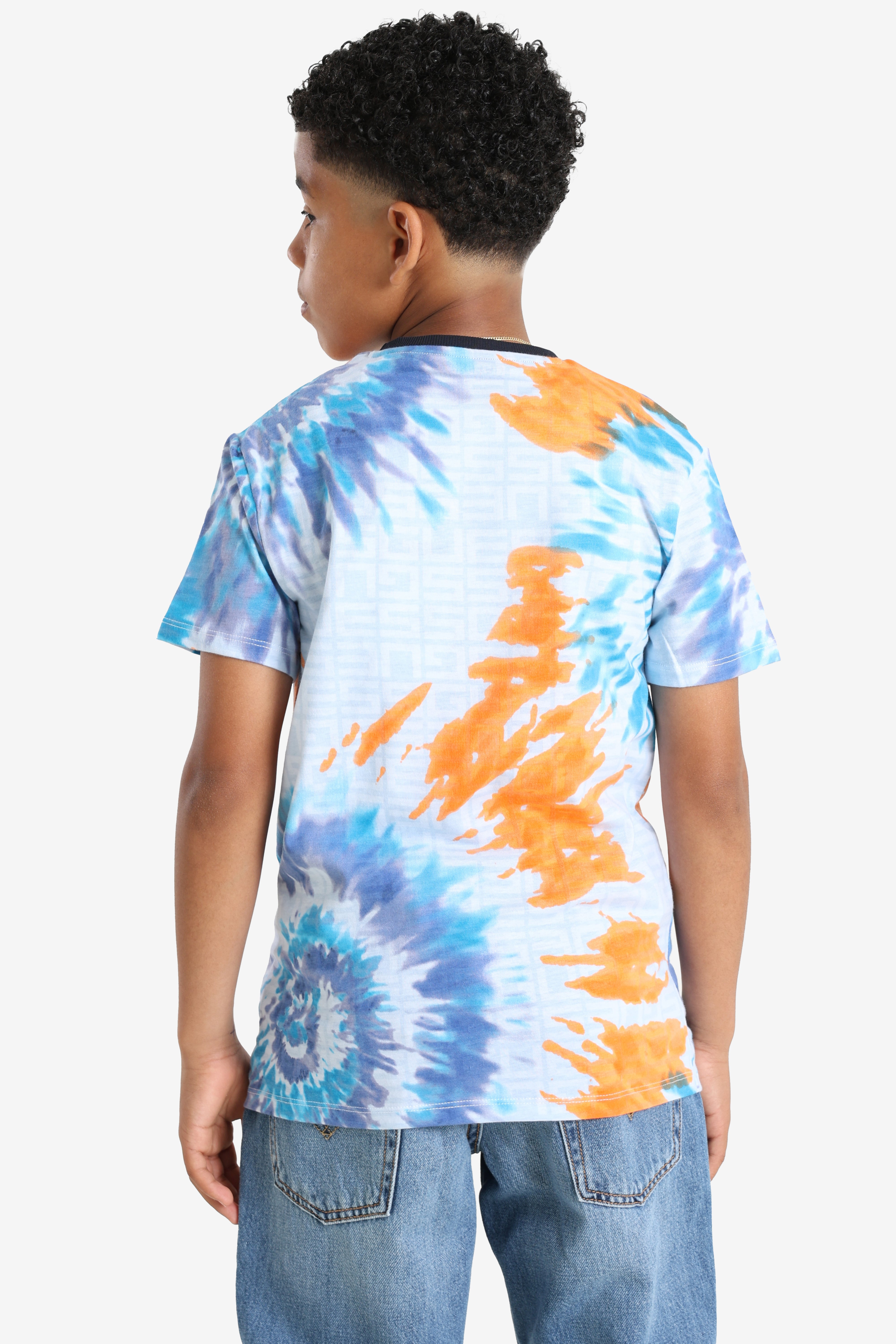 T-Shirt - Blue + Orange