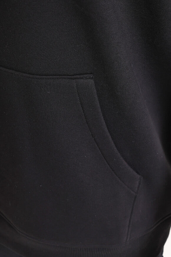 Kapuzensweatshirt - Schwarz