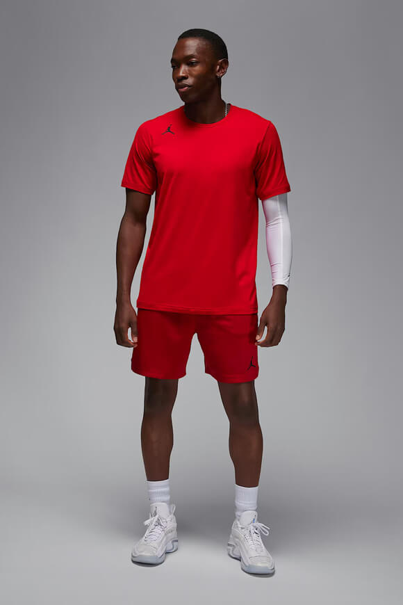 Pantaloncini in rete - Rosso palestra